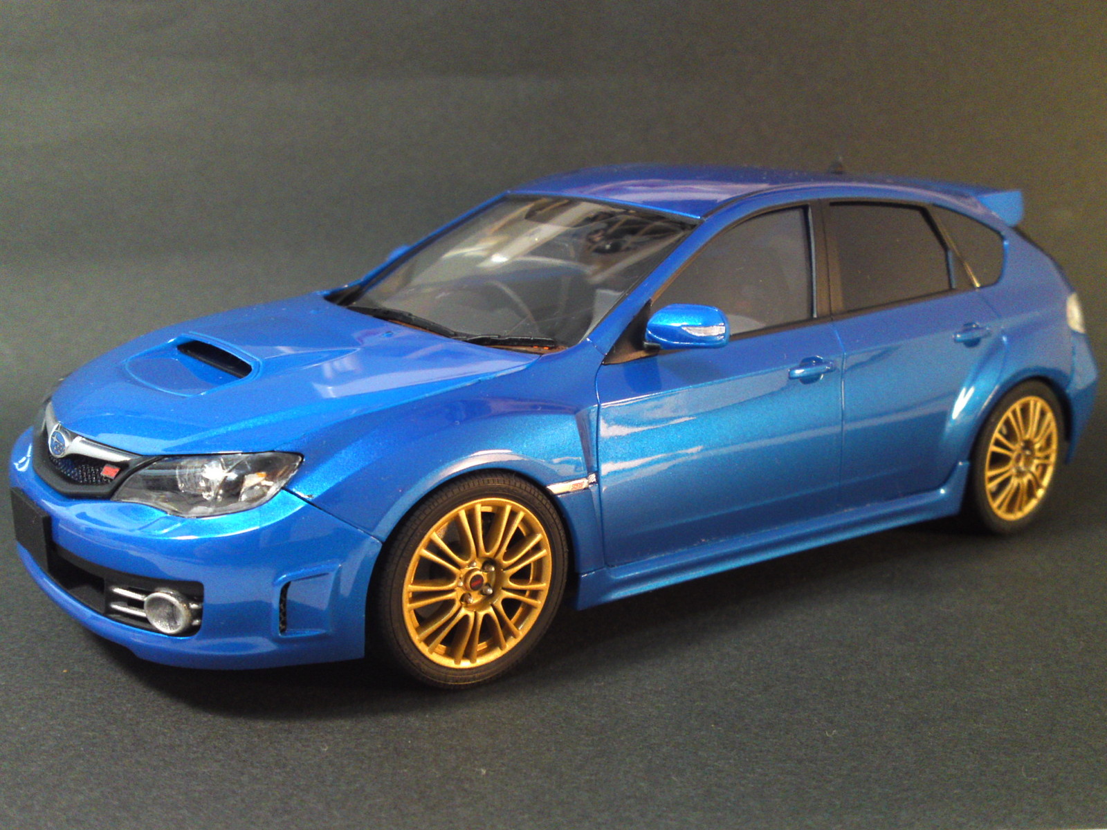 アオシマ スバル インプレッサ WRX STI(GRB,プリペイントモデル)※ : 豆