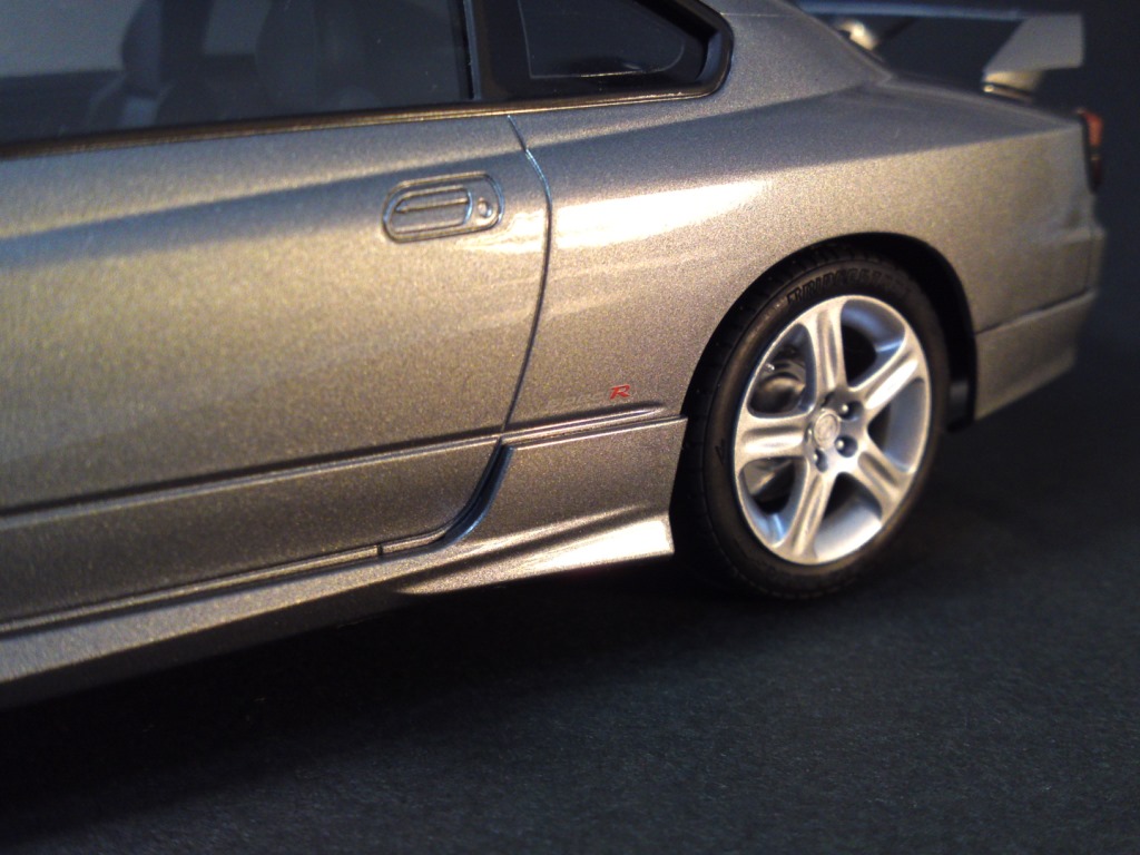 アオシマ 日産 シルビア spec.R AERO (S15,プリペイントモデル)※ : 豆