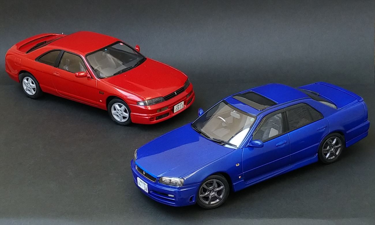 THE WORKS スカイライン 4ドア 新品 未開封 当時物 絶版 レア 旧車 プラモ