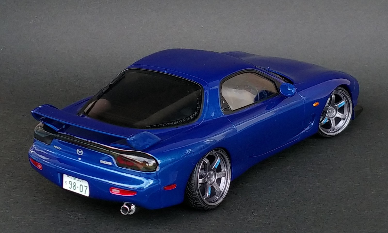 秀逸 青島文化教材社 1 24 プリペイントモデルシリーズ Sp マツダ Fd3s Rx 7 1999 ビンテージレッド 塗装済みプラモデル Fucoa Cl