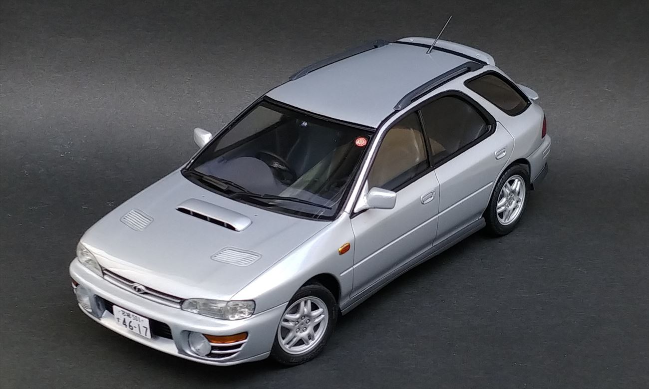 スバル　インスレッサスポーツワゴン　プラモデル ハセガワ 1/24 スバル インプレッサ スポーツワゴン WRX