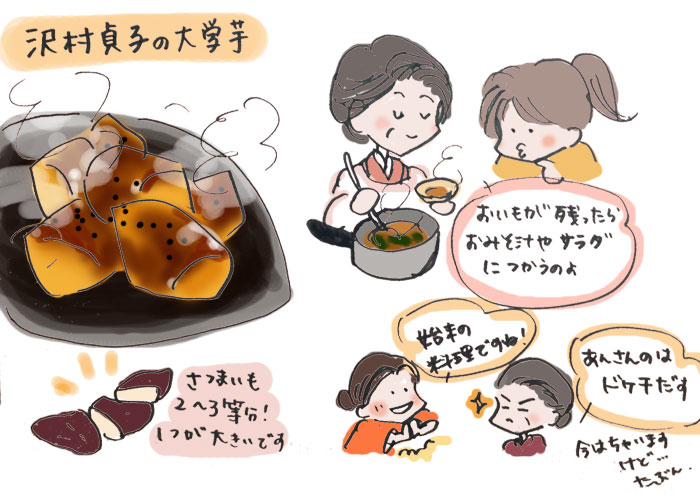 沢村貞子の大学芋 : アートな日常