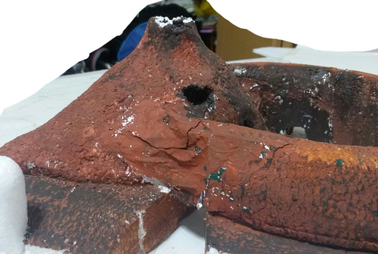 製作記9 プロメテウス火山 なぎのディズニー工房 製作記9 プロメテウス火山 なぎのディズニー工房