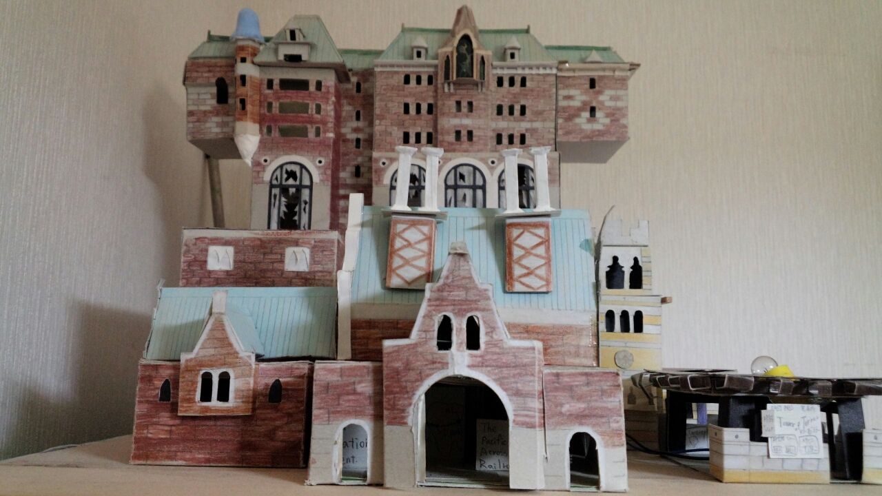 製作記23 タワーオブテラー なぎのディズニー工房 製作記23 タワーオブテラー なぎのディズニー工房
