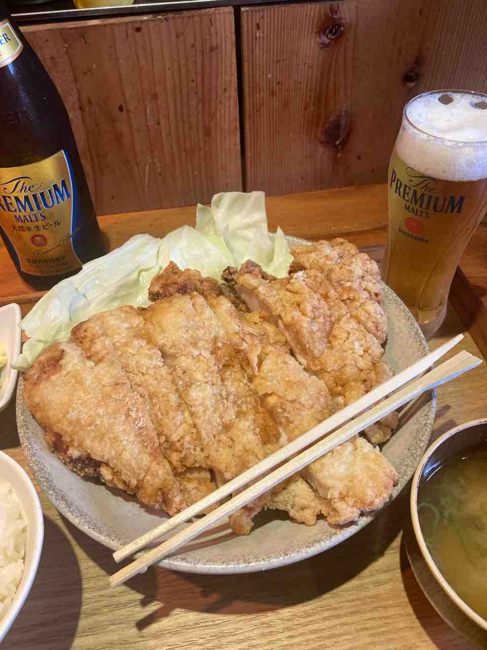 信州名物 山賊焼き で一杯 おなかもいっぱい 松本からあげセンター 長野県松本市 名古屋発バイクツーリング また り日記