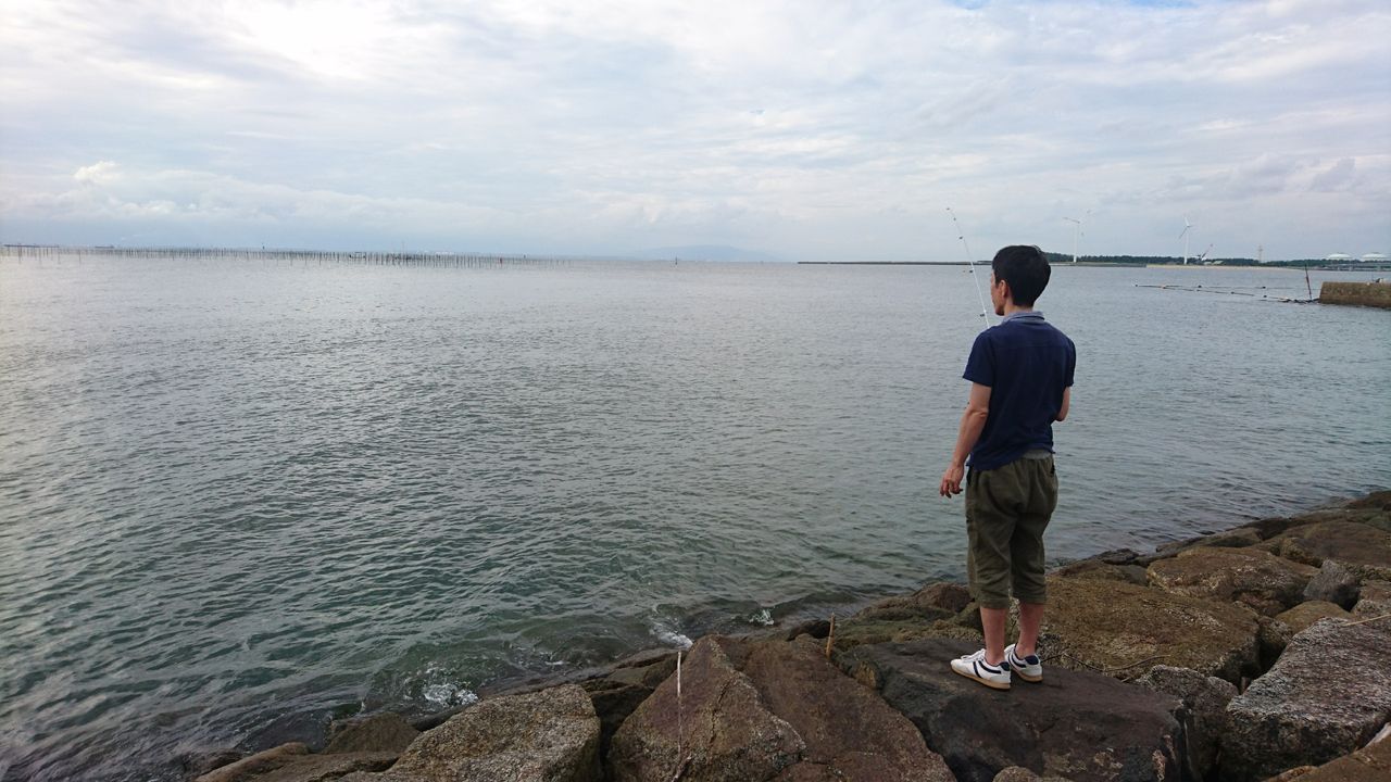 常滑市大野海岸でのんびりカニ網とシロギス釣り 愛知県常滑市 また り日記 名古屋発バイク釣 りんぐ リトルカブとnc７００xでのツーリングまとめ