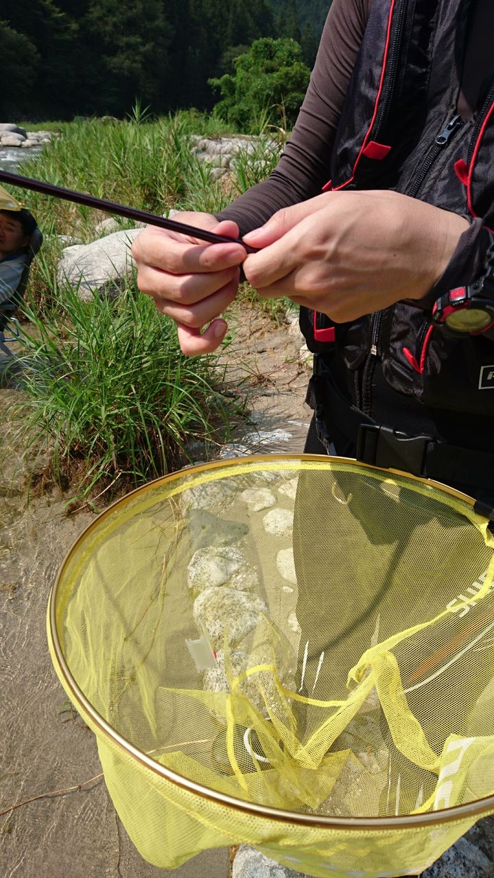 矢作川支流にてアユの友釣りを初体験 岐阜県恵那市 また り日記 名古屋発バイクツーリング