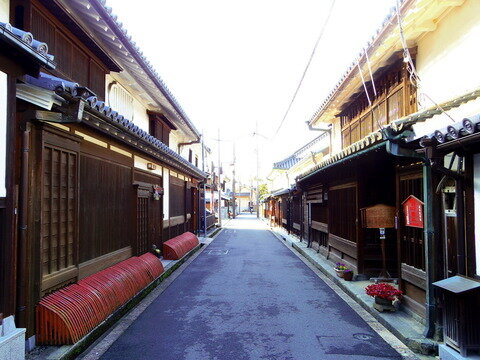 02今井の町並み（１月）