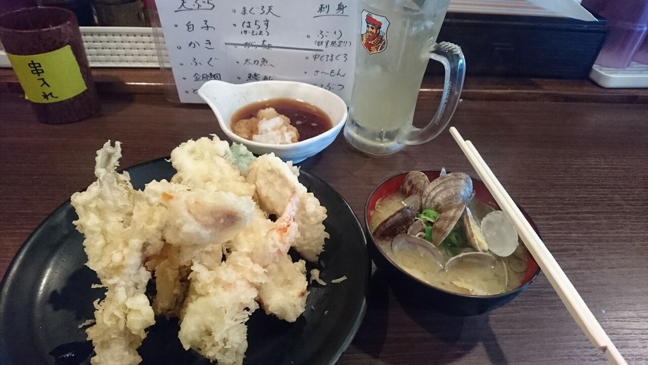 関西旅行の朝食はこれがオススメ 大吉 堺の魚河岸の天ぷらとアサリの味噌汁 大阪府府堺市 また り日記 名古屋発バイク釣 りんぐ リトルカブとnc700xでのツーリングまとめ 関西旅行の朝食はこれがオススメ 大吉 堺の魚河岸の天ぷらとアサリの味噌汁 大阪府府堺市 また り日記 名古屋発バイク釣 りんぐ リトルカブとnc700xでのツーリングまとめ