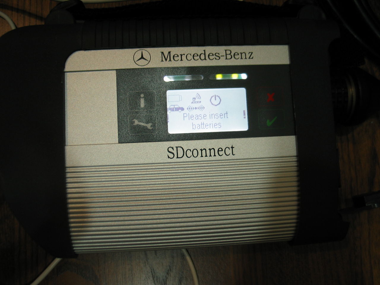 メルセデスベンツ専用故障診断機 SDconnect(SDコネクト)を買ってみまし