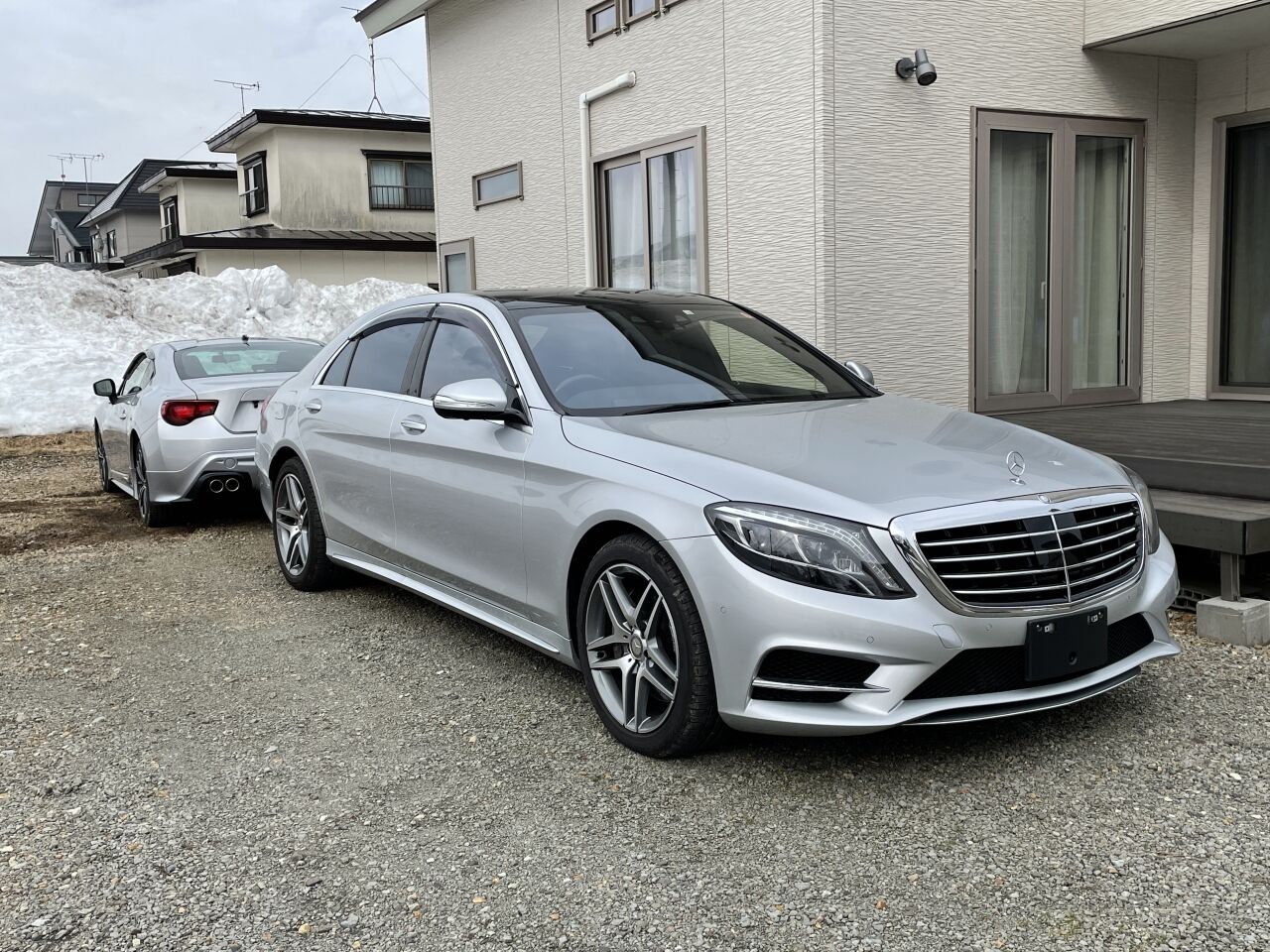 ベンツSクラス 今回のしーちゃん（お母ちゃん）カー W222S550L