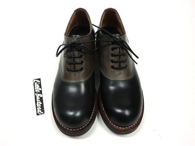 LOST CONTROL COMBI SADDLE SHOES gray×black size:8 GERUGA ROLLING DUB TRIO