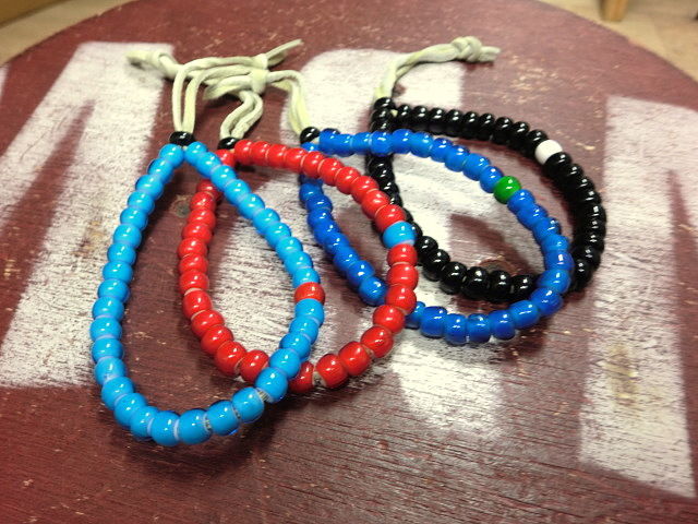 ナンバーナイン × ザ・ビンゴブラザーズ ビーズ ブレスレット　限定品 ナンバーナイン × ザ・ビンゴブラザーズ ビーズ ブレスレット 限定品