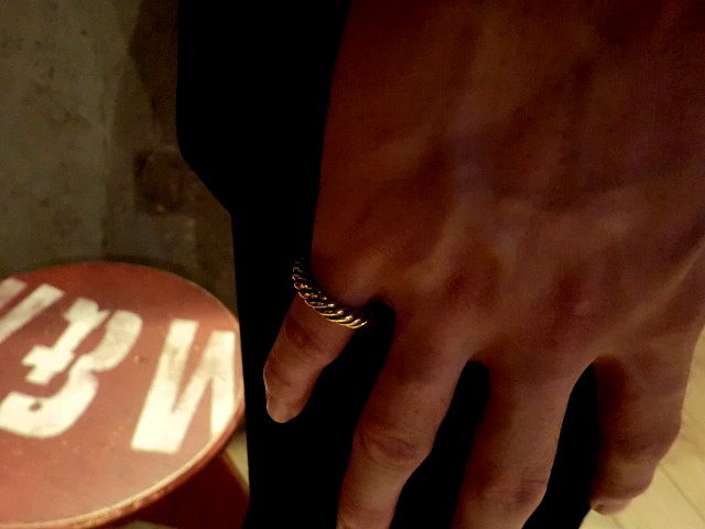 RUDE GALLERY TWIST RING : LITTLE BASTARD リトルバスタード スタッフ