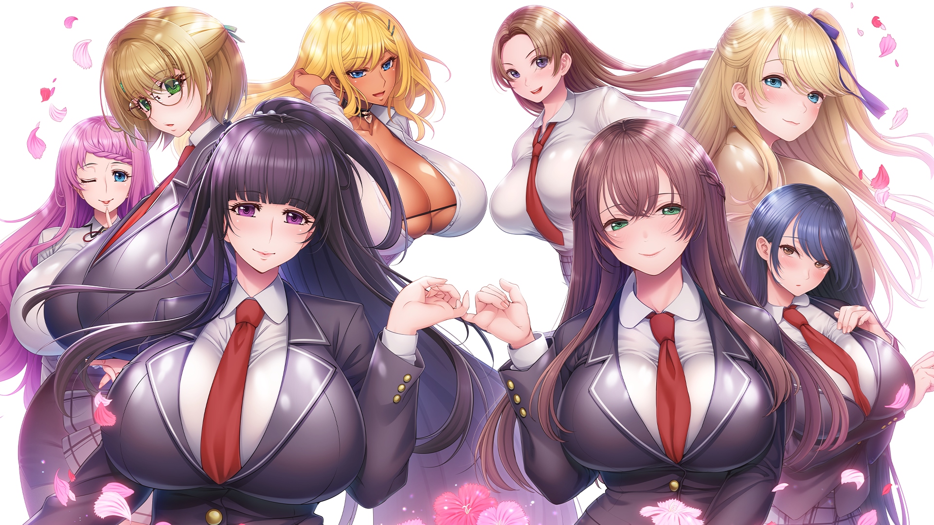 無修正cg ハーレム 