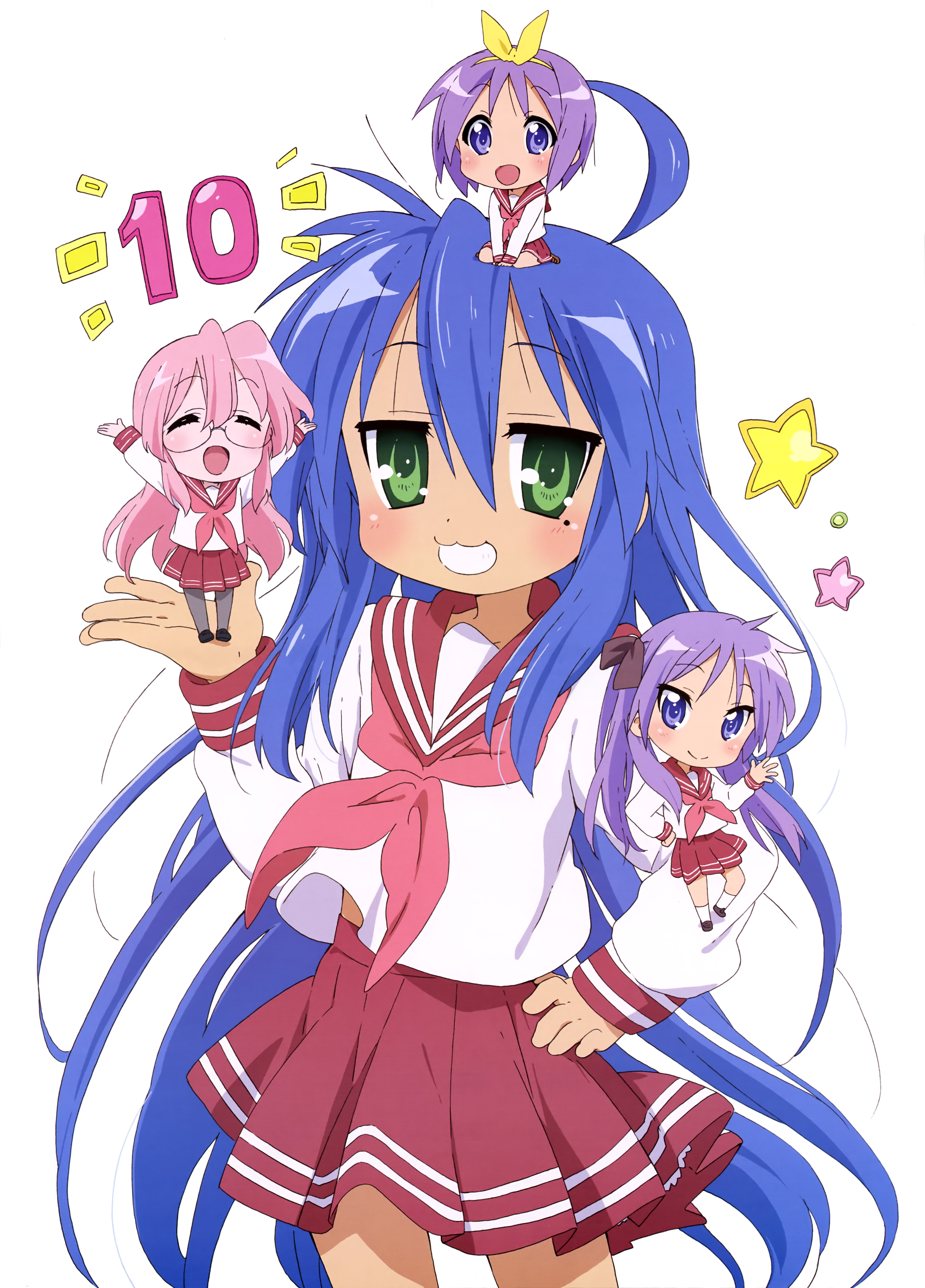 らき すた 水着 4k壁紙 超高画質 3840 2160 1 アニメ4k壁紙