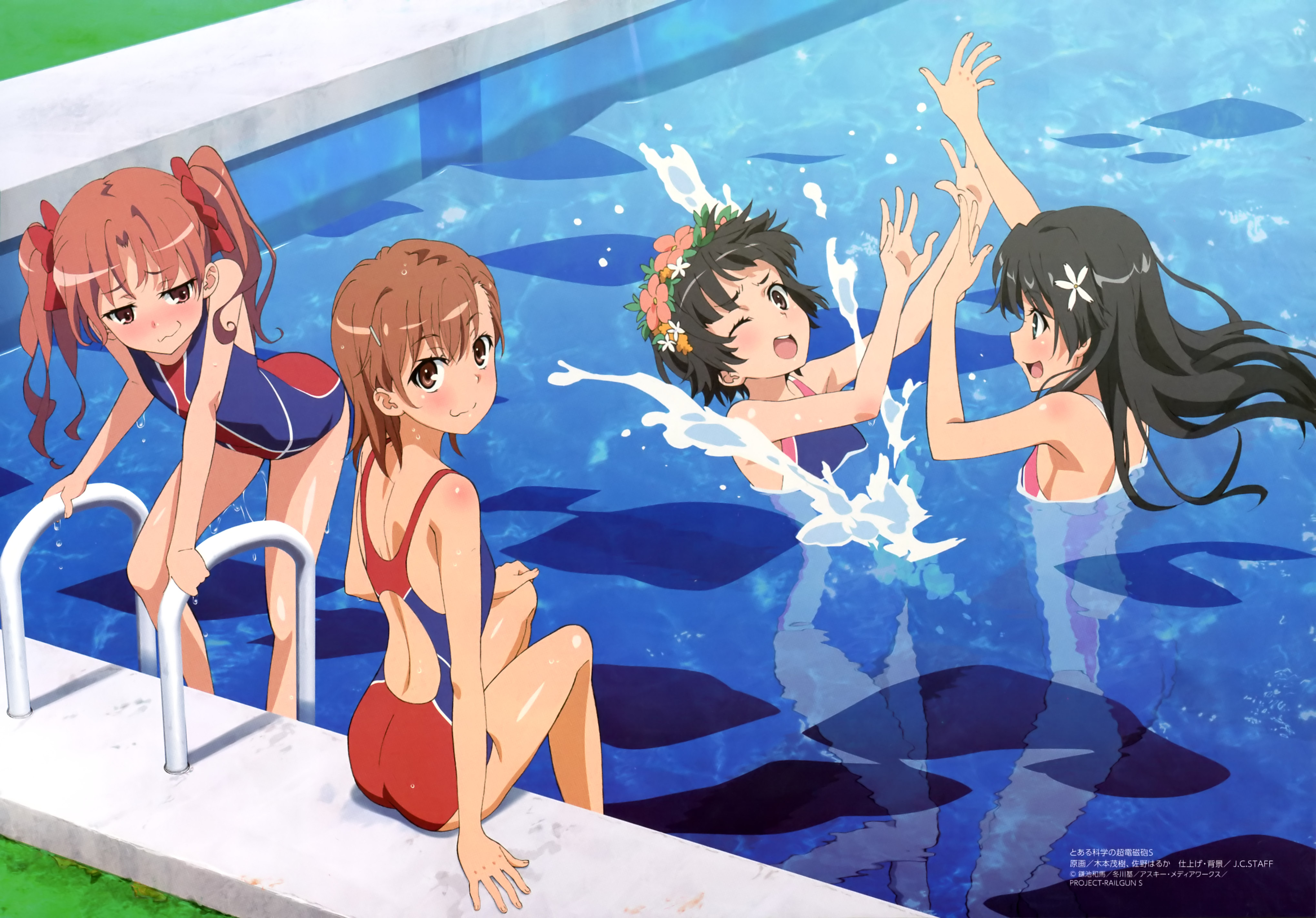 とある科学の超電磁砲s 4k壁紙 超高画質 スクール水着画像 3 アニメ4k壁紙