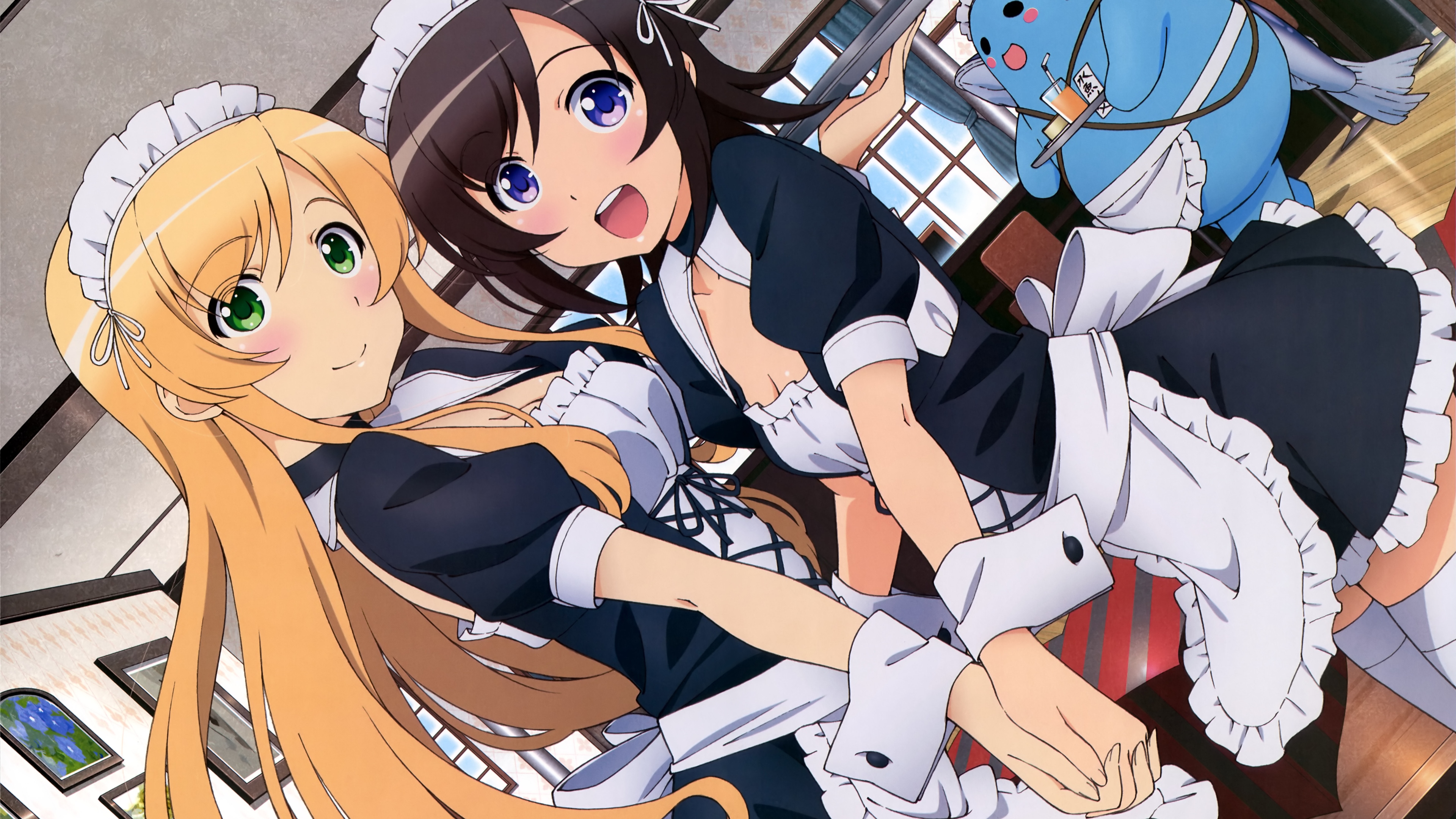 普通の女子校生がやってみた。 宇佐美奈々子＆小日向縁 マルチクロス