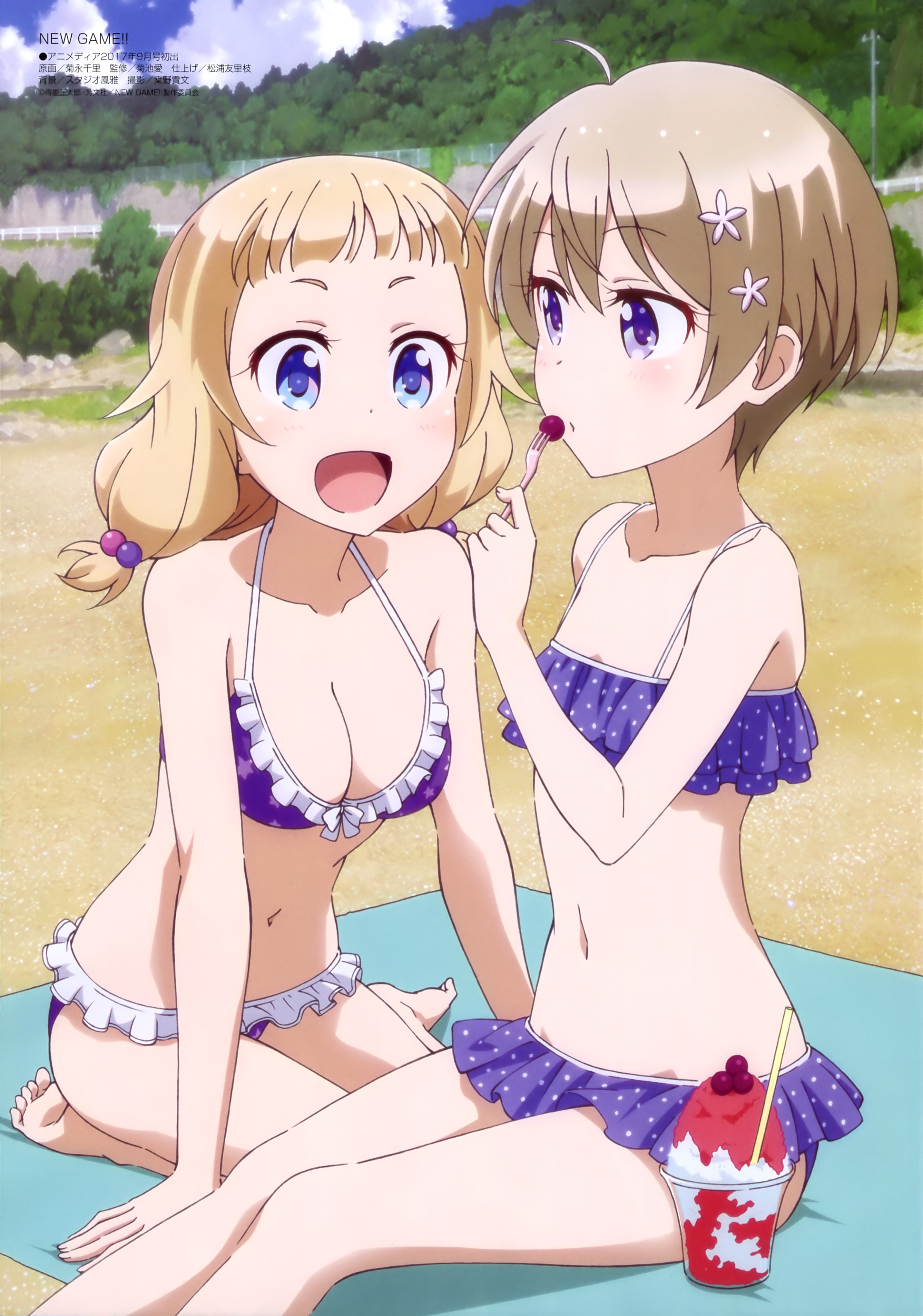 New Game 2期 4k壁紙 超高画質 3840 2160 1 アニメ4k壁紙