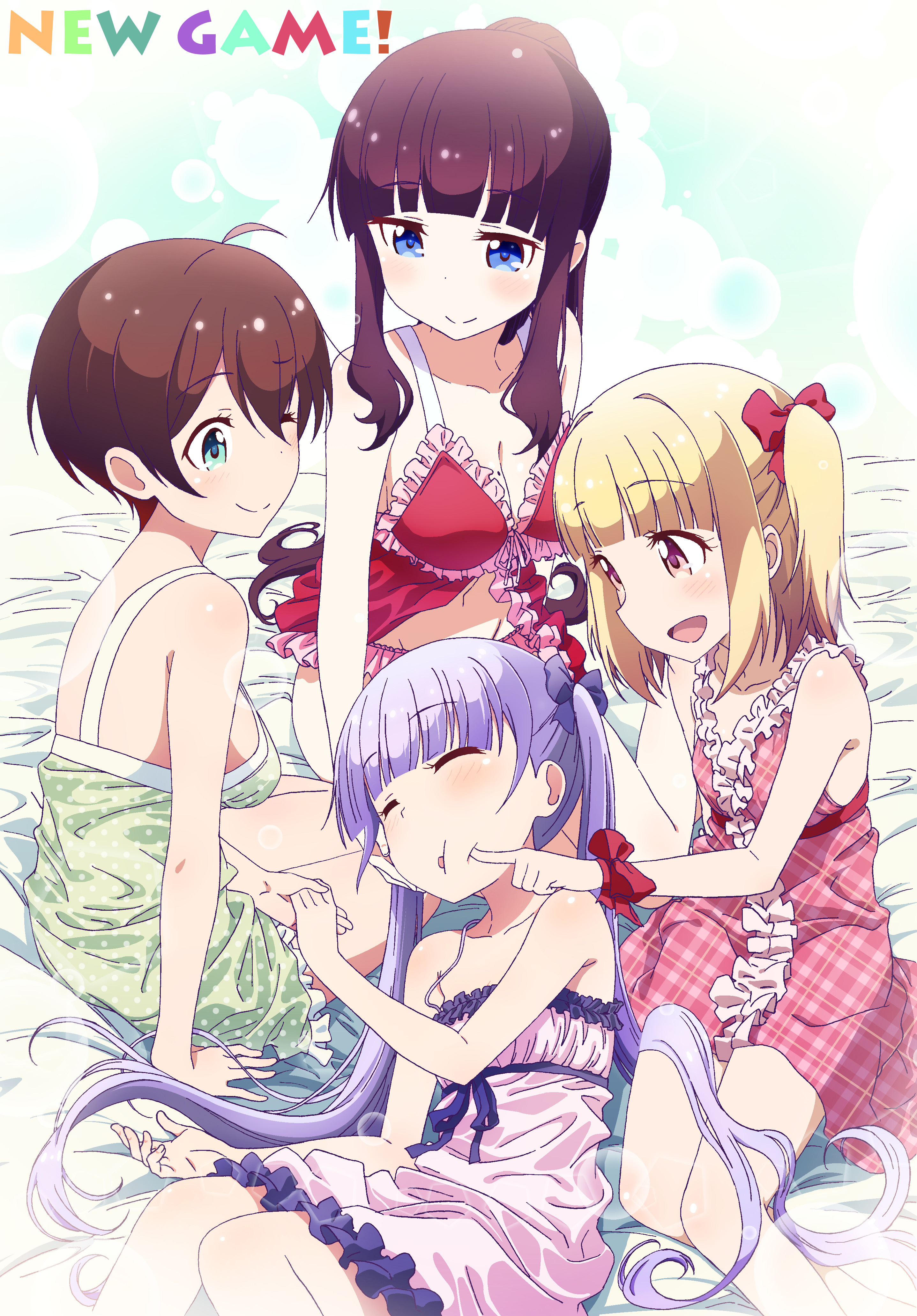 New Game 4k壁紙 超高画質 3840 2160 1 アニメ4k壁紙