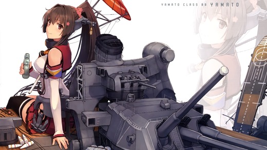 艦これ、艦娘、大和、高画質、PC壁紙、画像