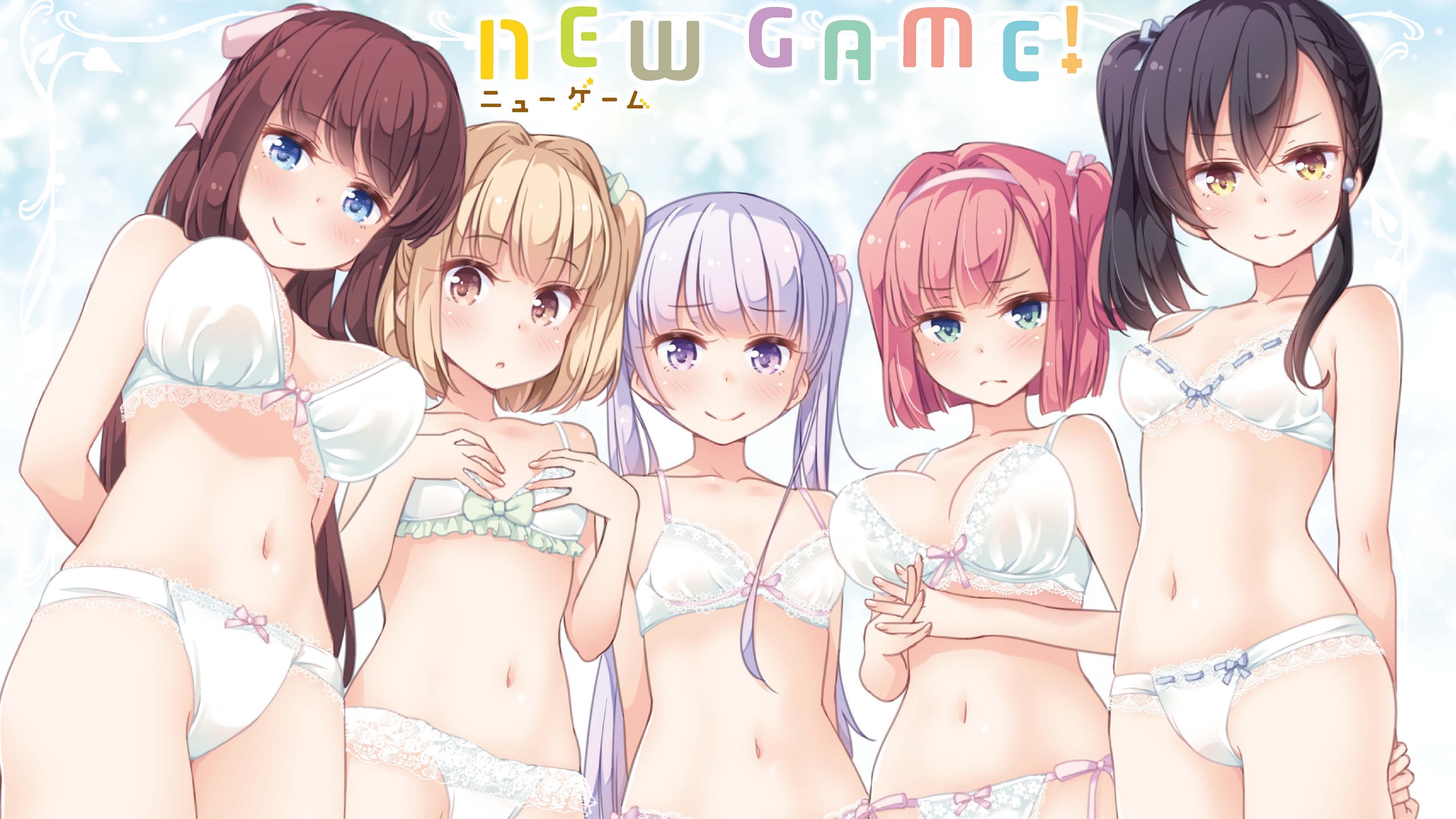 New Game 下着姿 4k壁紙 超高画質 3840 2160 4 アニメ4k壁紙