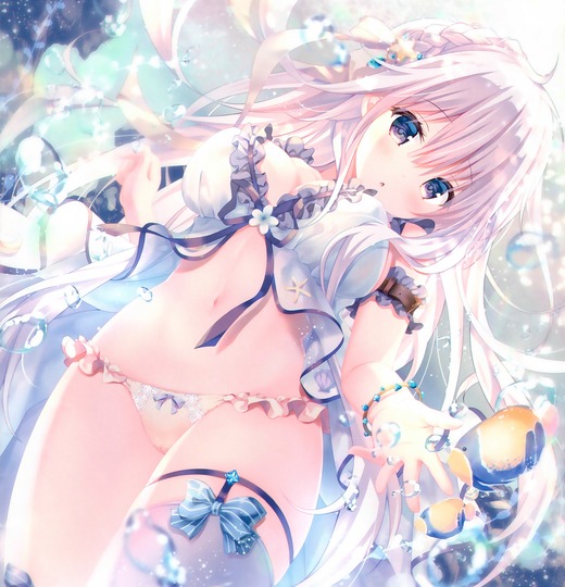 イラスト：kino【フリルパンツの女の子】二次画像