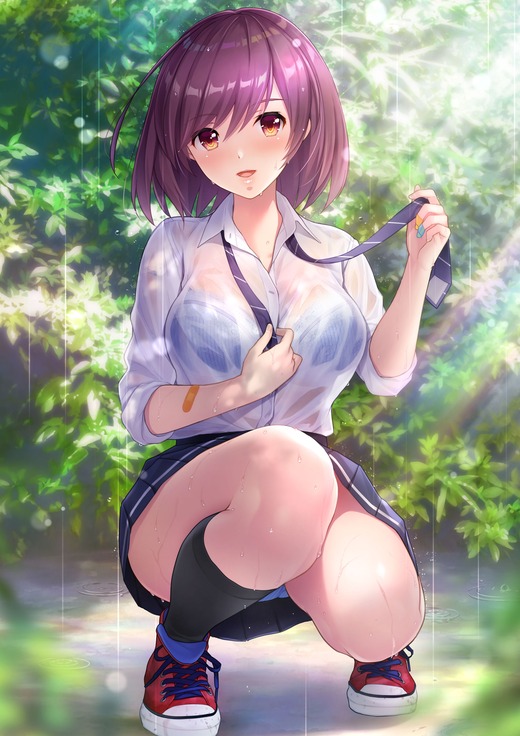 月の彼方で逢いましょう【新谷灯華】 透けブラ 画像（イラスト：恋泉天音）