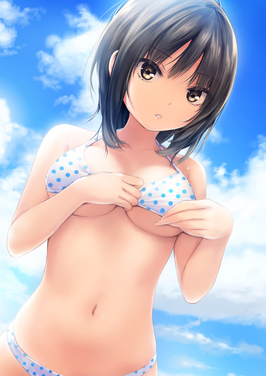 イラスト：珈琲貴族【青山澄香】水玉ビキニ 画像