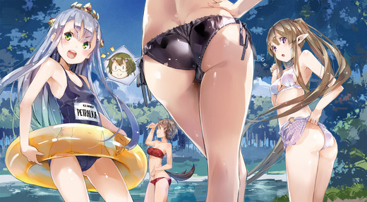 アウトブレイク・カンパニー【水着】画像（イラスト：ゆーげん）