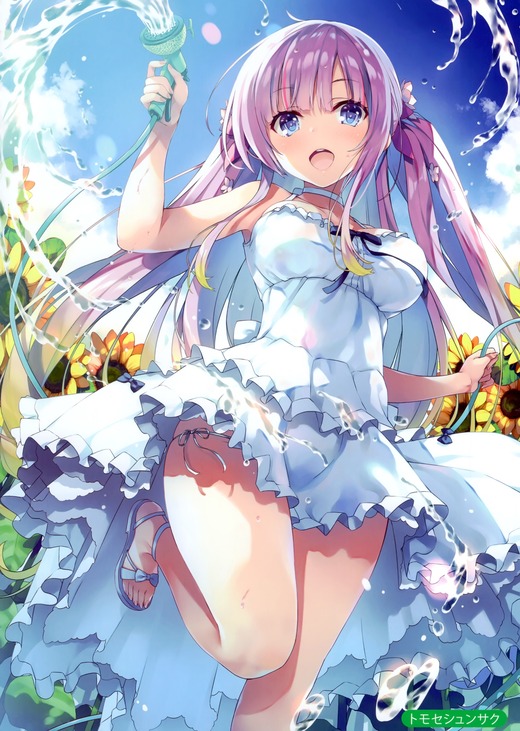 イラスト トモセシュンサク 白ワンピースの女の子 二次画像 二次元エロ画像萌え2 イラスト トモセシュンサク 白ワンピースの女の子 二次画像 二次元エロ画像萌え2