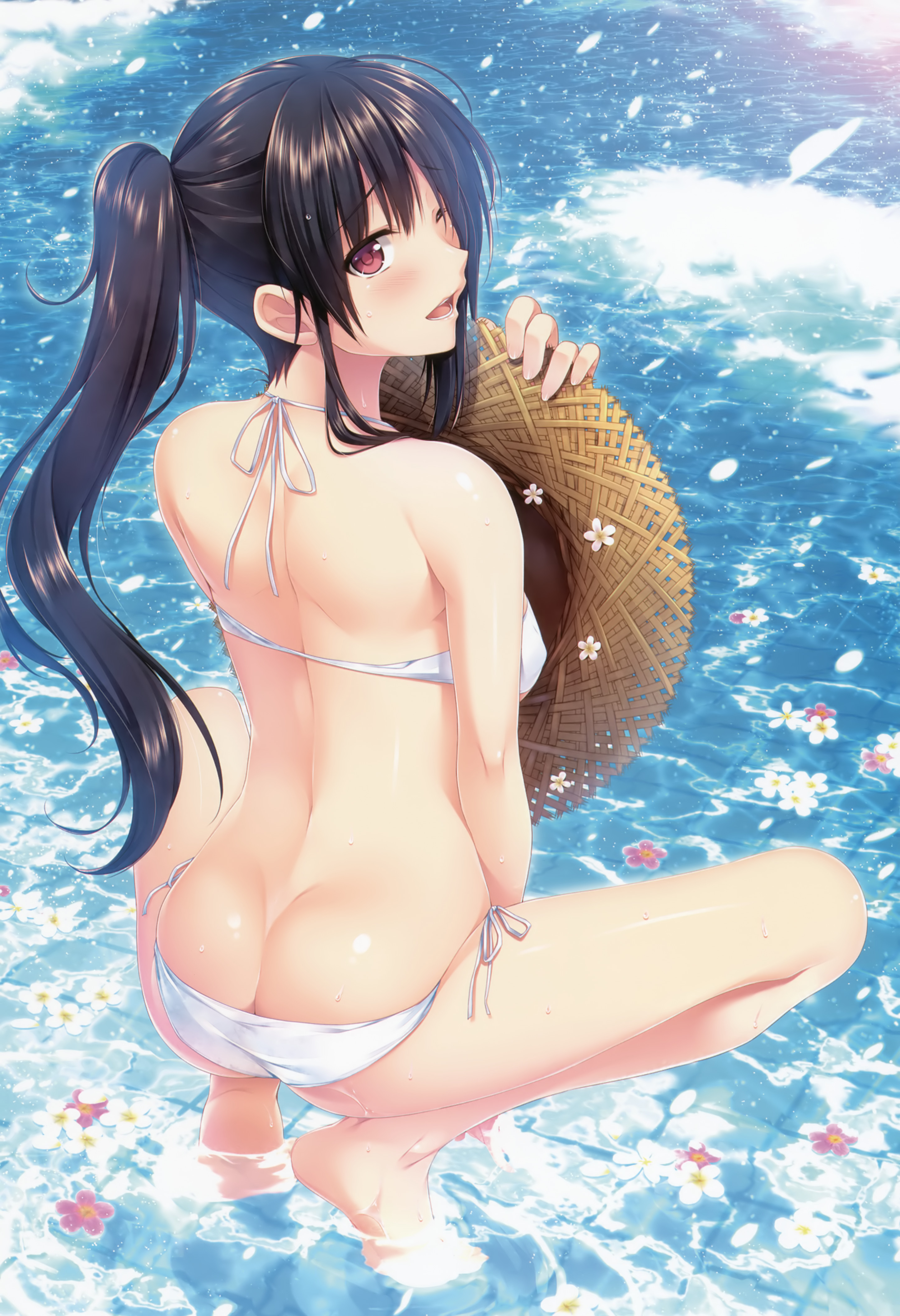有葉 エロ イラスト ぼくの一人戦争【犬塚るみ】水着姿 画像（イラスト：有葉） : 同人エロ専科＠エロゲ