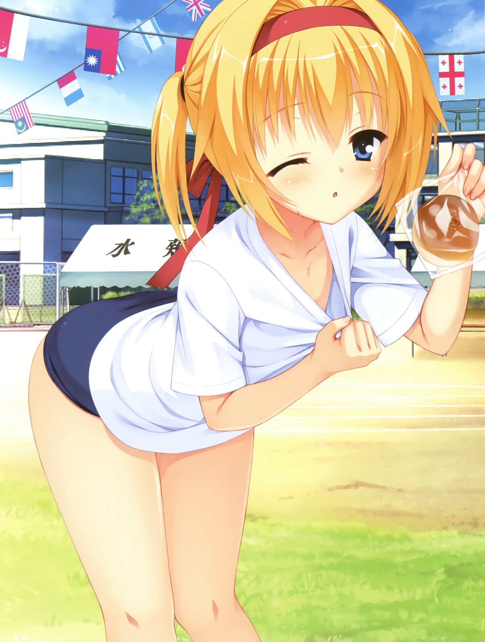 ブルマ マンスジ 体育祭 天神乱漫【千歳佐奈】体育祭ブルマ画像(イラスト:むりりん) : 同人エロ専科@エロゲ