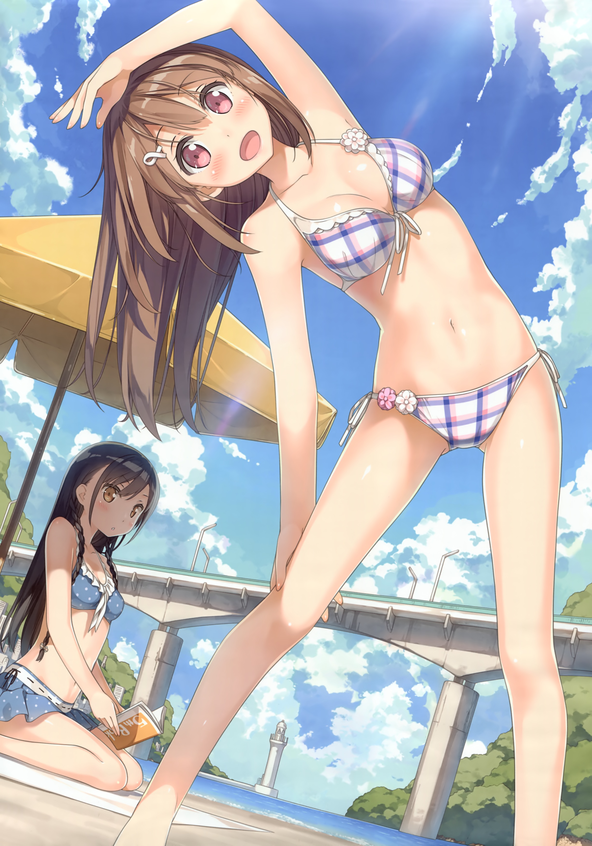 恋する彼女の不器用な舞台 水着 可愛い画像 イラスト カントク 同人エロ専科 エロゲ