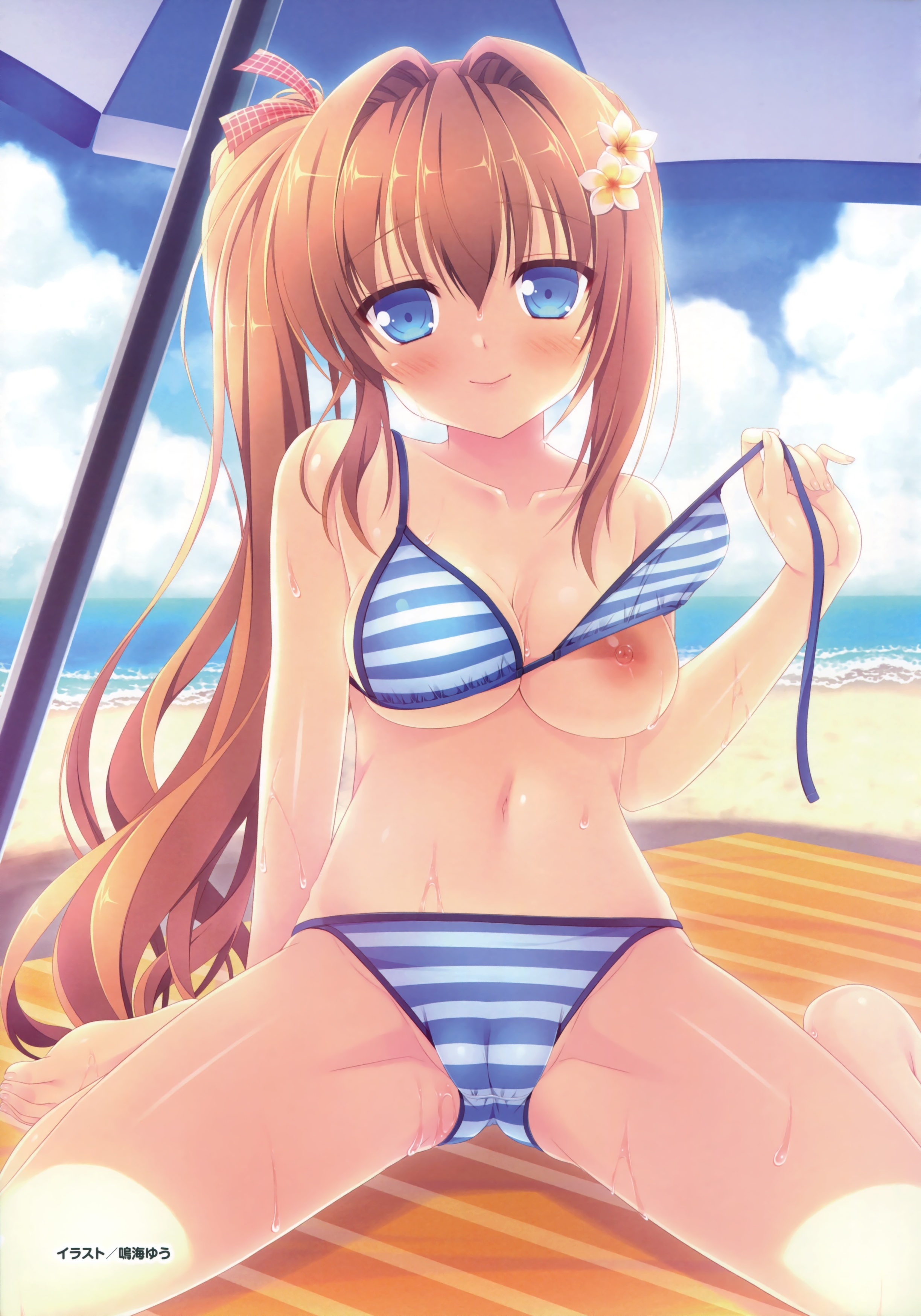 Loverec 芳永千穂 水着姿 片乳 エロ画像 イラスト 鳴海ゆう 同人エロ専科 エロゲ Loverec 芳永千穂 水着姿 片乳 エロ画像 イラスト 鳴海ゆう 同人エロ専科 エロゲ