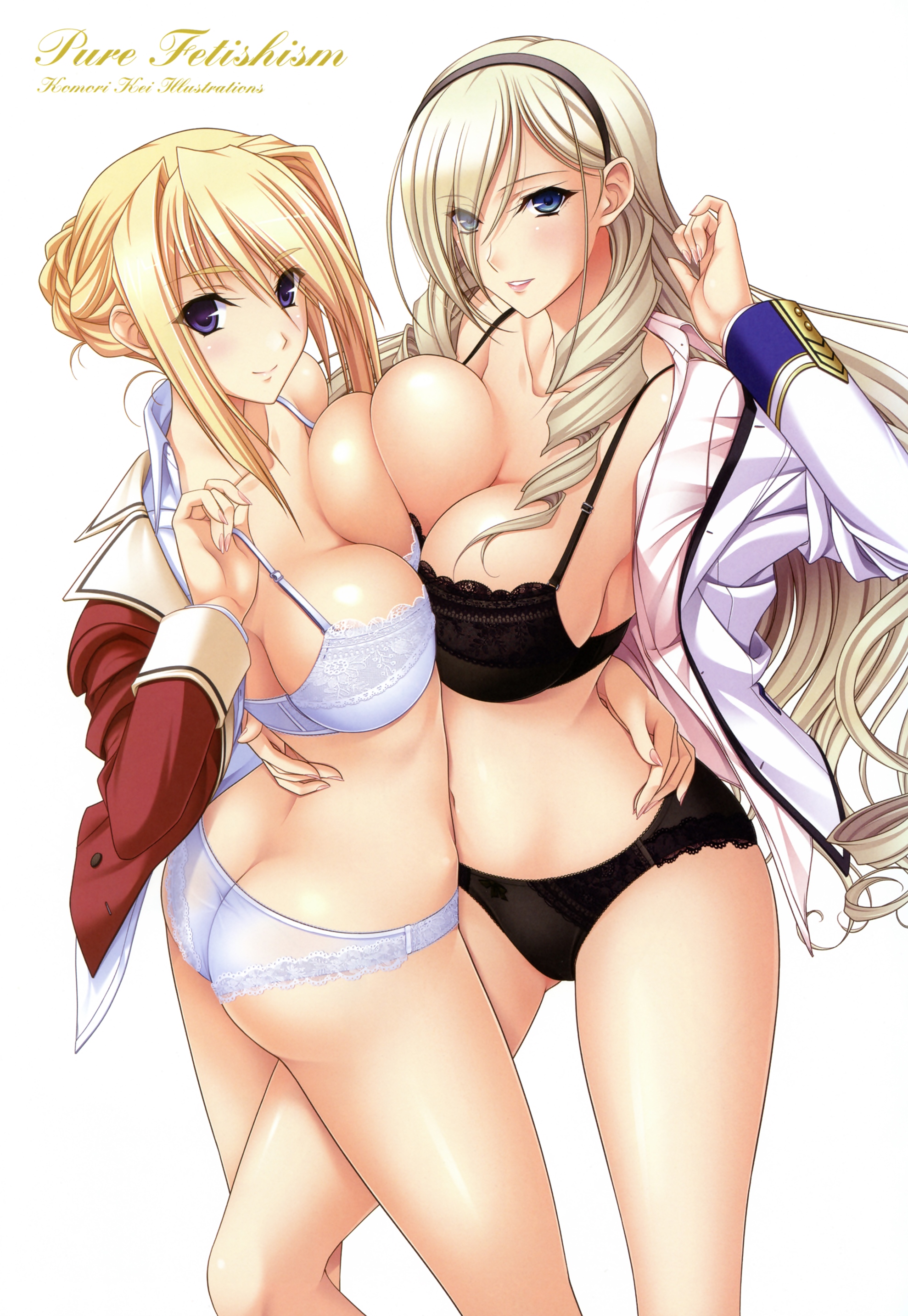 シルヴィア スィーリア 下着姿 Wおっぱい画像 イラスト こもりけい 同人エロ専科 エロゲ