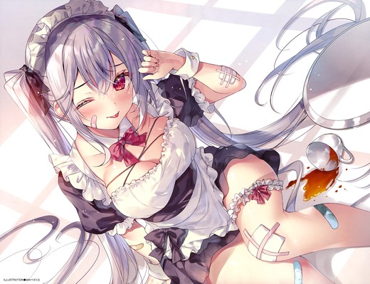 イラスト：みわべさくら【ツインテメイド】二次画像