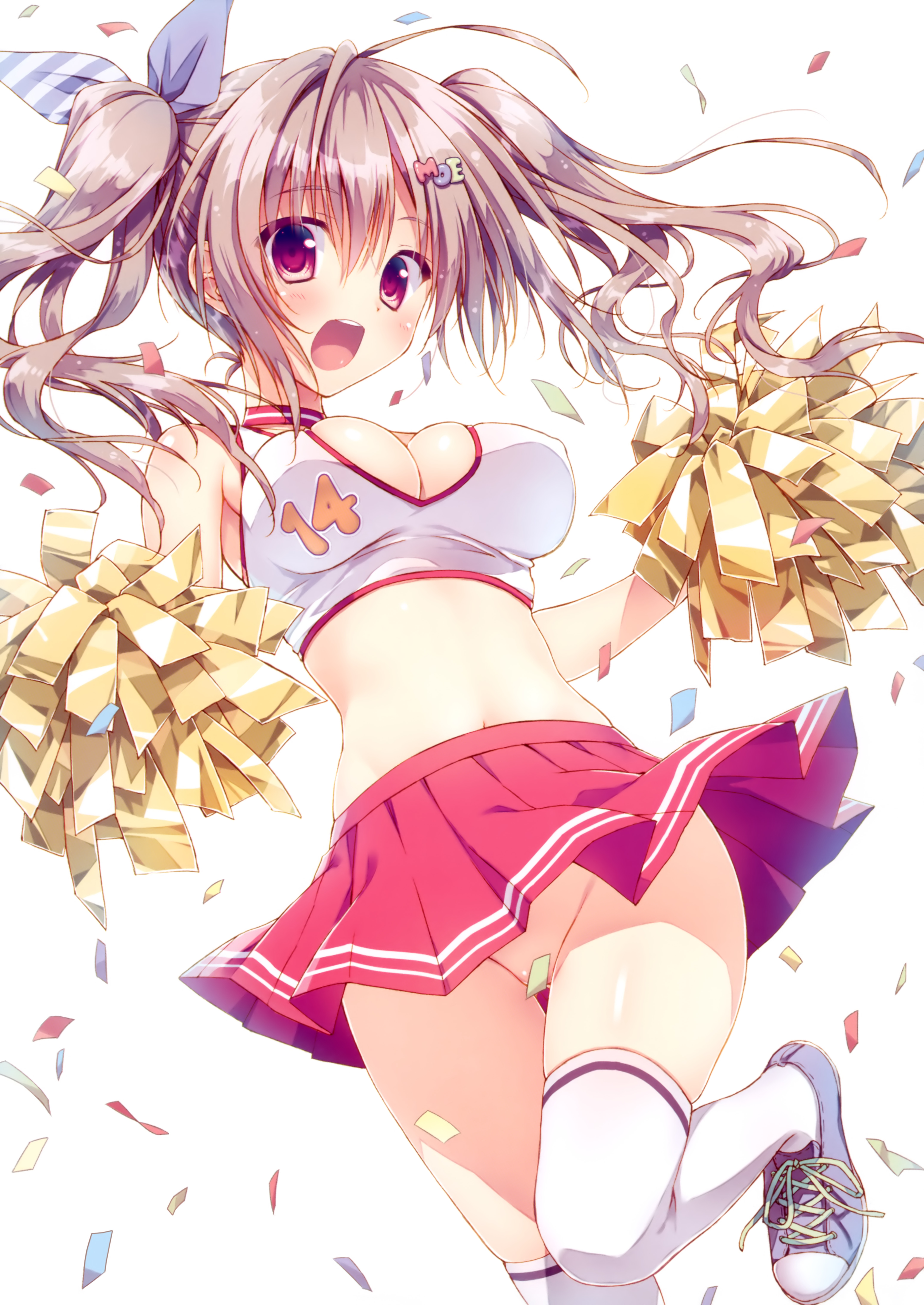 二次元　チアガール　エロ イラスト：涼香 二次元の女の子画像（チアコス：ノーパン） : 同人エロ専科＠エロゲ