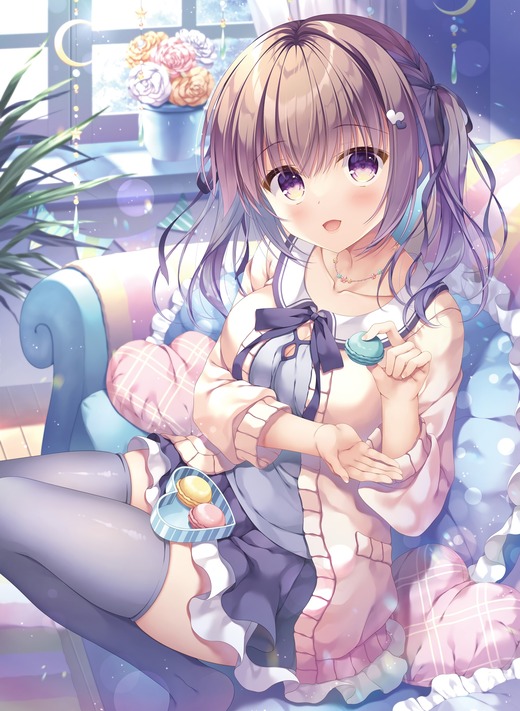 イラスト：鷹乃ゆき【ツインテールの女の子】二次画像