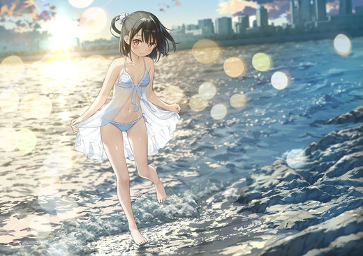 イラスト：カントク【しずく】ビキニ姿 画像