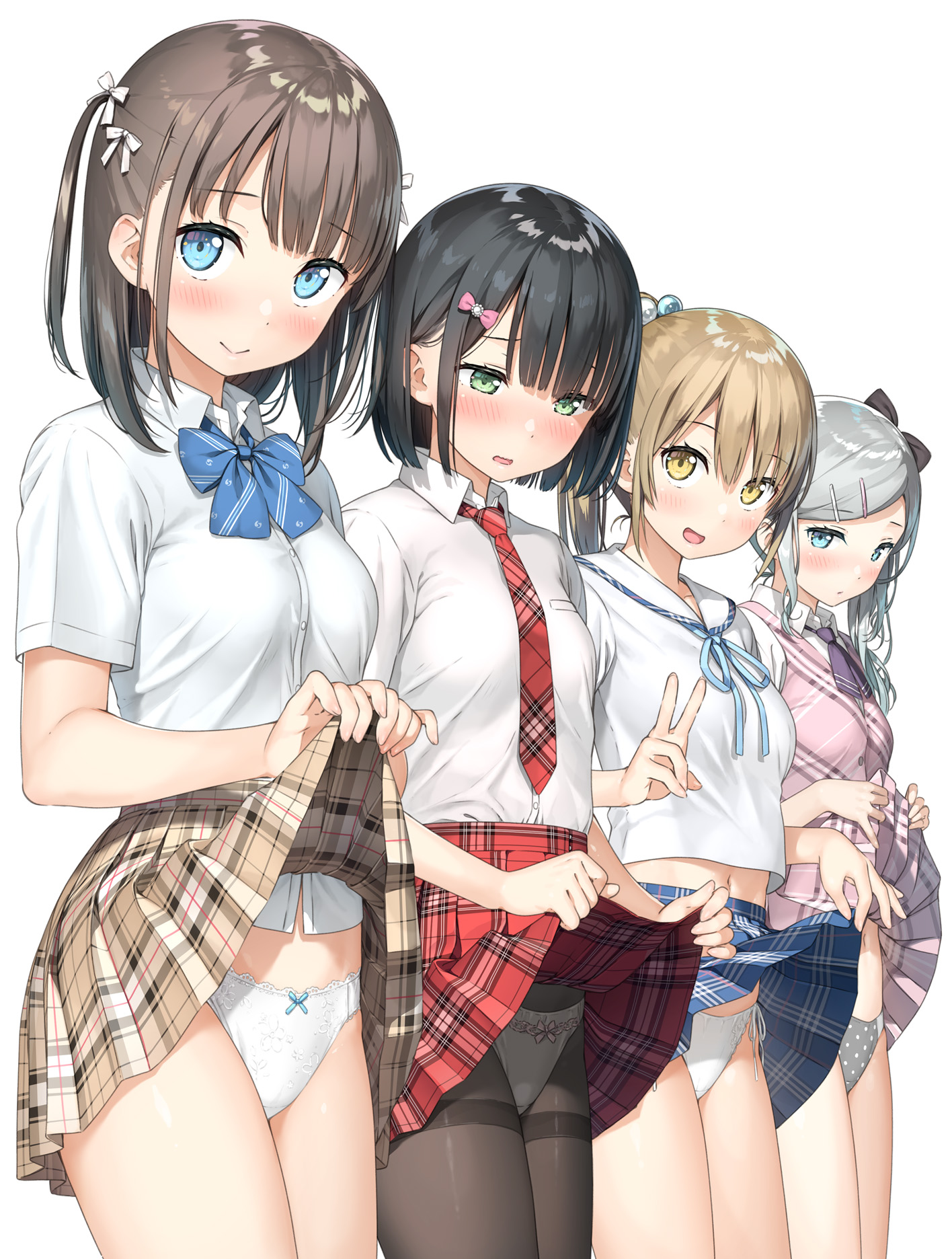 スカート たくしあげ アニメ