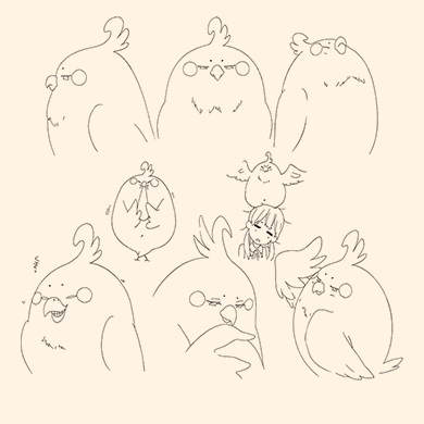 たまこまーけっと(鳥)