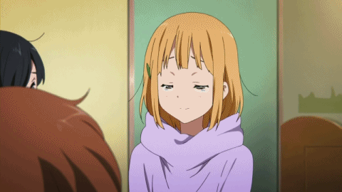 常盤みどり涙ぽろぽろGIFアニメ