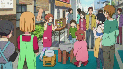 牧野かんな、もちぺったんGIFアニメ