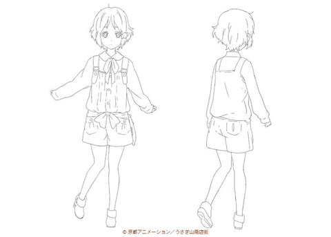 牧野かんな 私服(8話の設定資料)