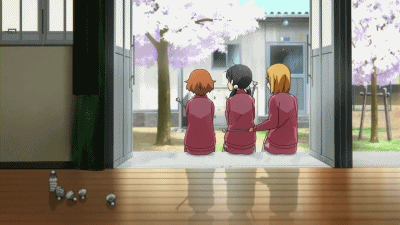 たまこまーけっと3話GIFアニメ(1)