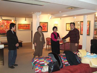 ◎お正月スペシャル① 龍敬子先生ギャラリー！高波動絵画で厄除け