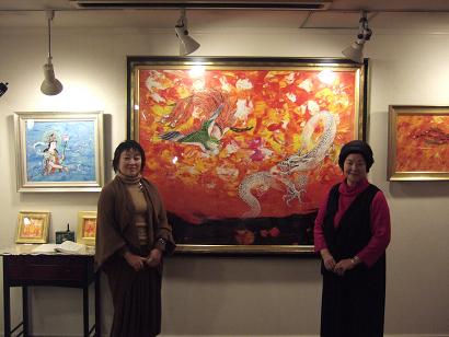 ◎お正月スペシャル① 龍敬子先生ギャラリー！高波動絵画で厄除け