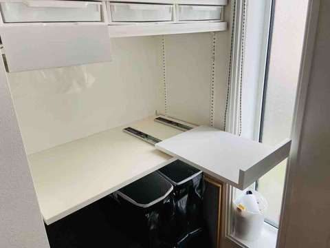 DIY】炊飯器の水蒸気どうする？自分で作る炊飯器用スライド棚③ : 掃除