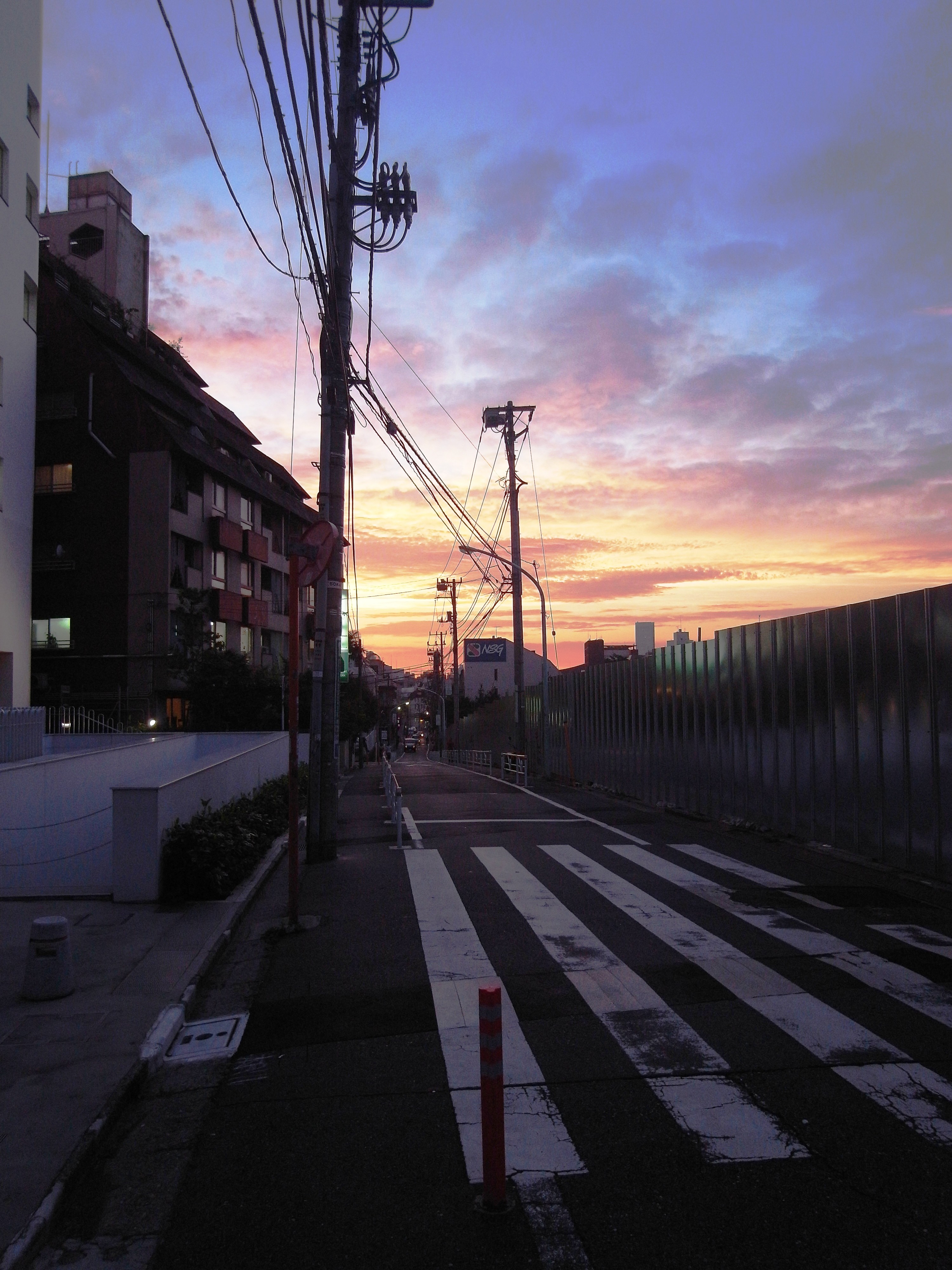 街の風景 夕焼け 渋谷 ココロの引力